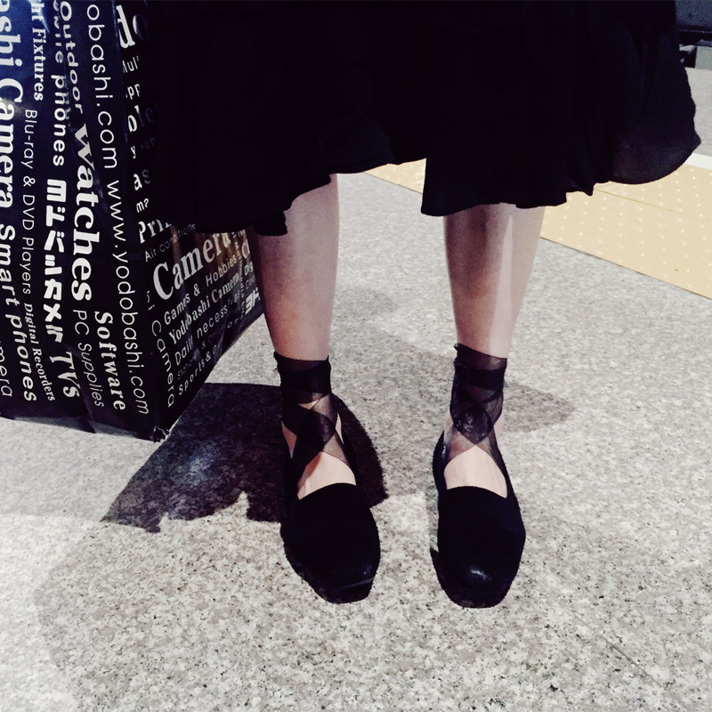 Wang Xiaozhen Boat Socks Japanese Style Strap Anti-Slip Socks Cotton Flat Shoes Invisible Short Shallow Top Boat Socks