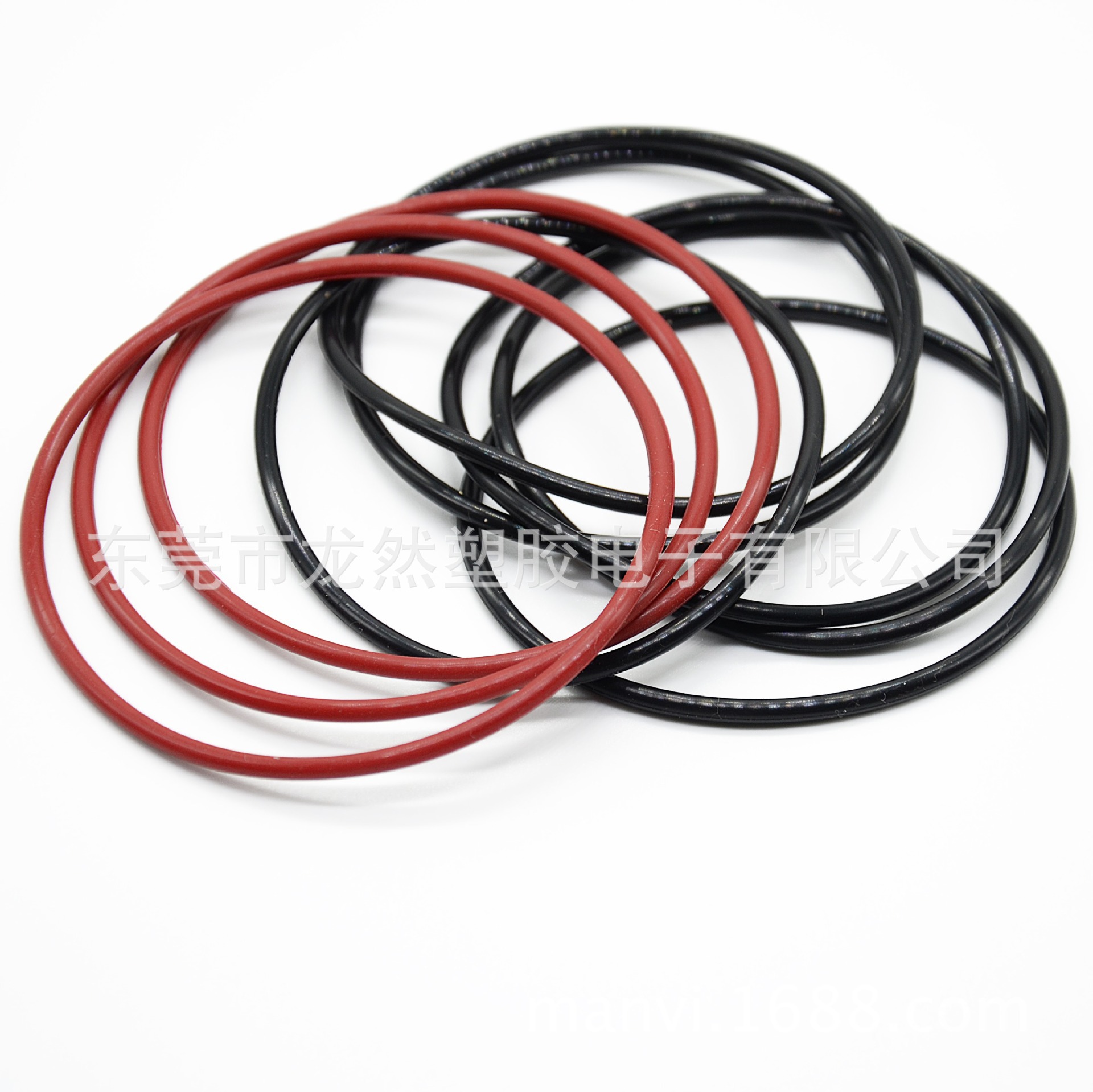 龙然厂家直销 橡胶密封圈 硅胶O型防水圈 氟胶平垫圈 氟胶O形圈