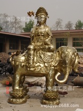 铸铜雕塑铜佛像文殊普贤铜像文殊菩萨铸铜段铜玻璃钢厂家批发