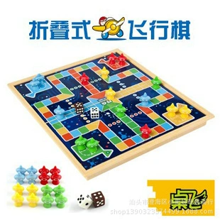 Складная магнитная настольная игра-ходилка средний размер