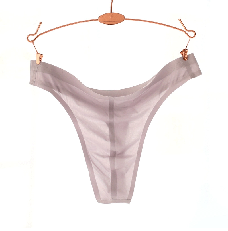 Пляжный мужской стринги с низкой талией из нейлона и шелка льда типа one-type DM8803