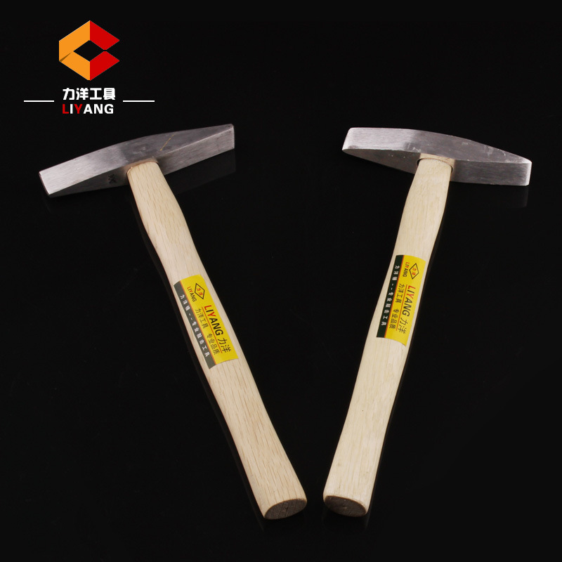 厂家批发木柄钳工锤木工锤电焊锤电工锤玛钢锤头敲锈锤锤子