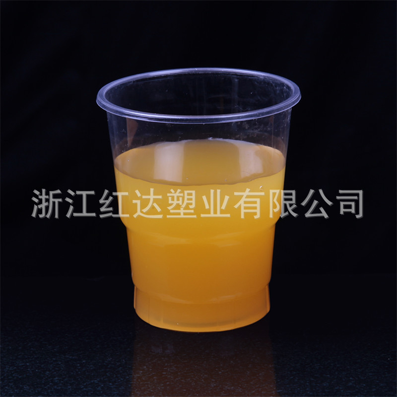 厂家250ml一次性塑料杯/饮水杯批发冷热饮均可食品级材质价格优惠