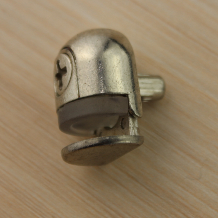 Aleación de zinc clip de vidrio de tamaño pequeño clip de vidrio clip de estante clip fijo soporte de vidrio G-4301 de soporte de estante