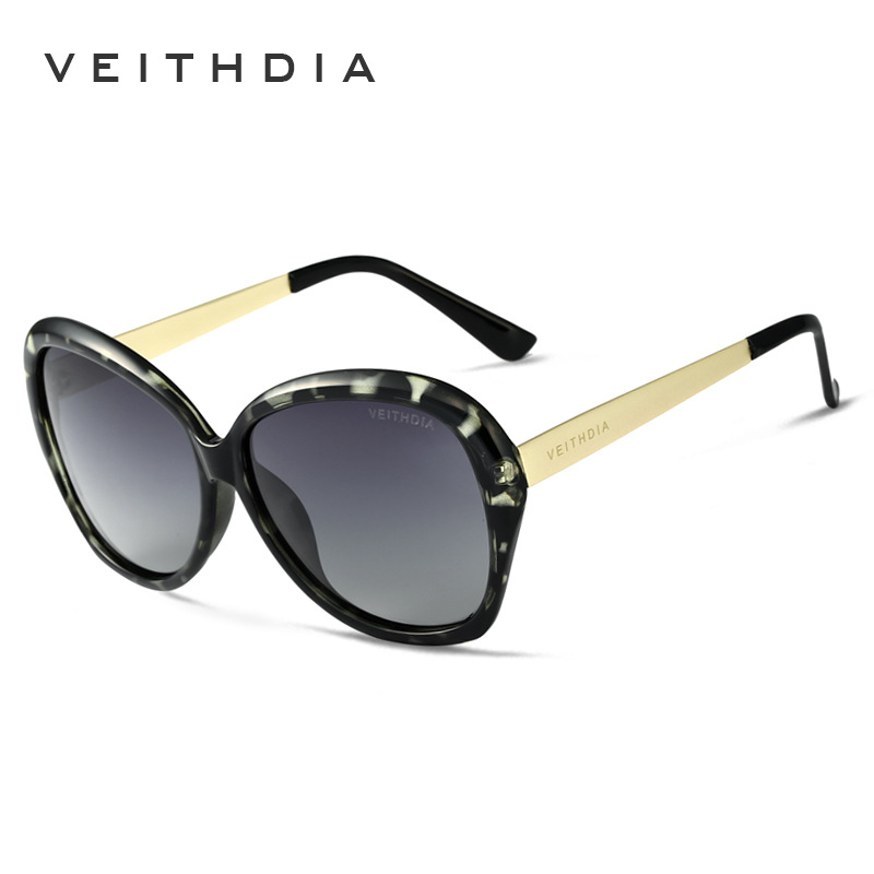 Las mujeres coloridas polarizadas gafas de sol 8012