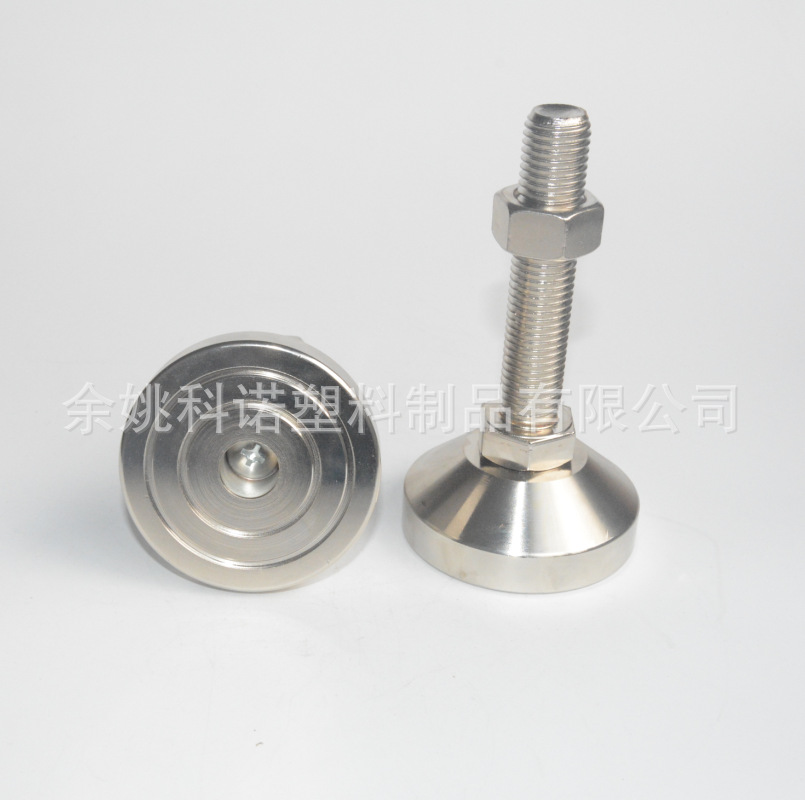厂价供应M20镀镍调节脚，固定支撑脚，全碳钢地脚，防滑脚