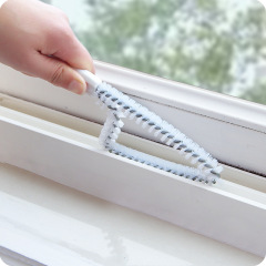 Multi-purpose window cleaning tool gap brush, kitchen and bathroom gas stove countertop and sink groove decontamination brush