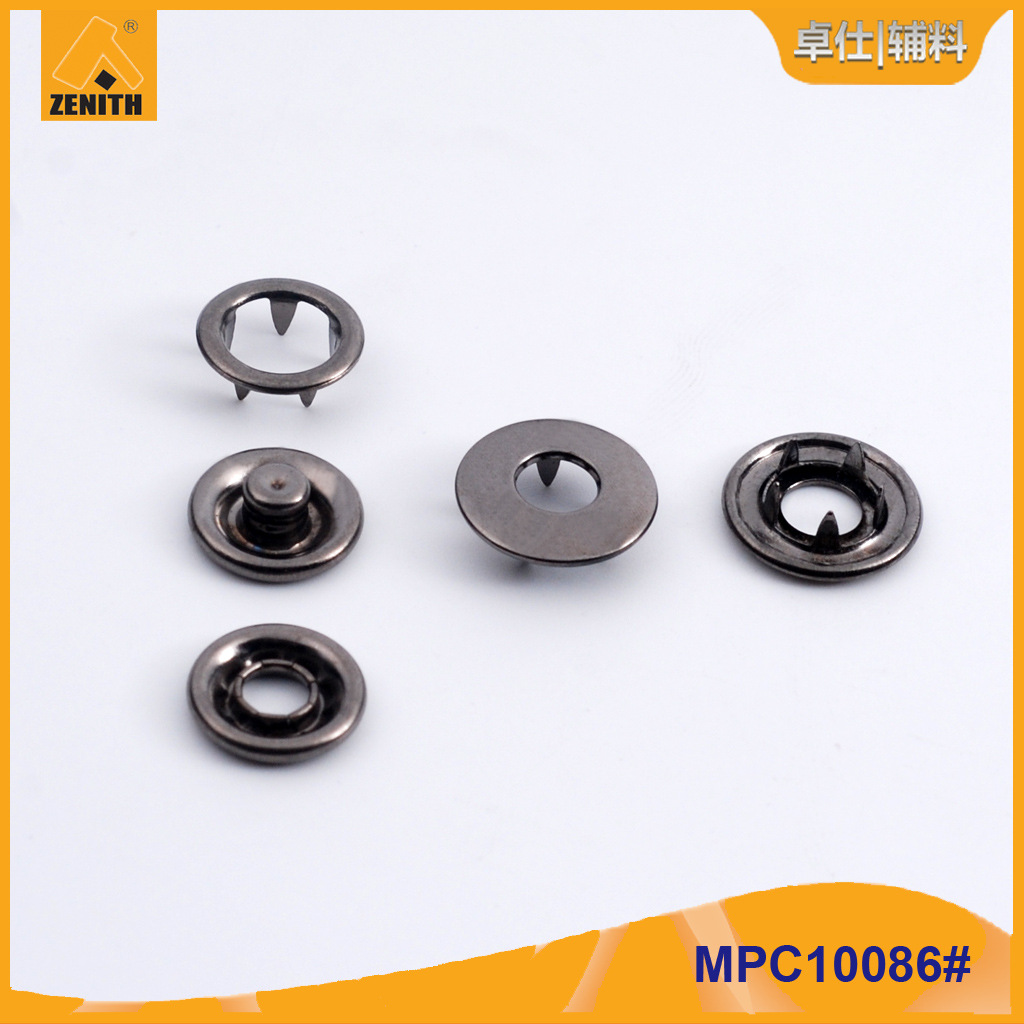 服装辅料15mm孔6mm揿扣 配13下三件 可定MPC10086#包面五爪扣