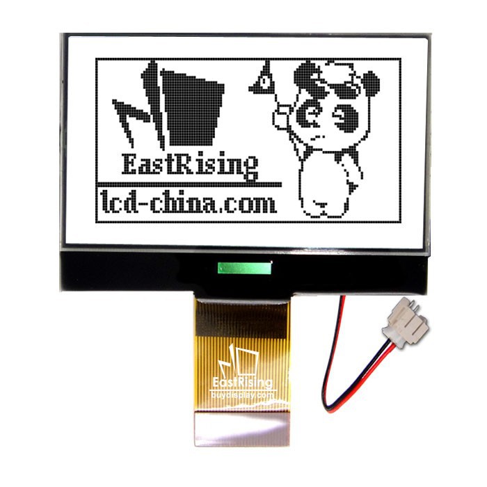 超薄2.1寸LCD12864液晶屏/128x64图形点阵COG液晶模块/白底黑字