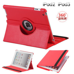 Suitable for 2021 iPad Pro11 Litchi Pattern Rotating Leather Case Ipad0.2 Rotating Stand Protective Cover Mini6 Case
