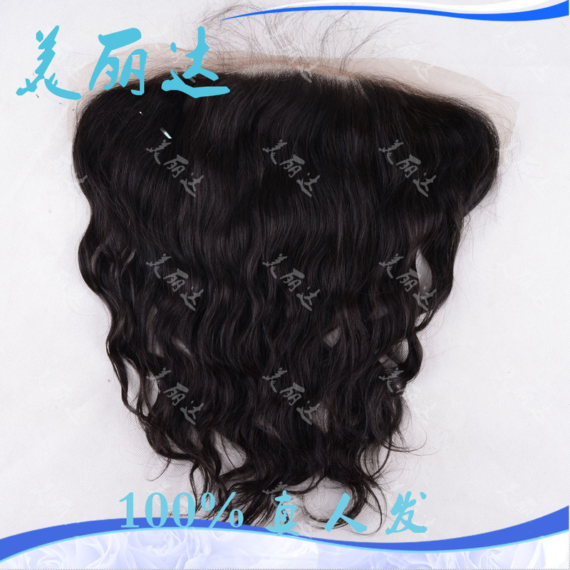 Lacefrontal Real Human Hair Swiss Net Hd 13X6 Lace Front Wig with Bangs Curly Hairpiece