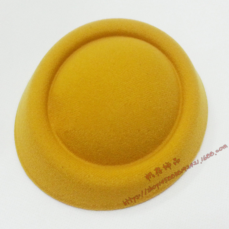 DIYベレー帽ヘアアクセサリー素材 レディース小さな帽子ヘアアクセサリーDIYぬいぐるみ素材アクセサリー小さな帽子ベース