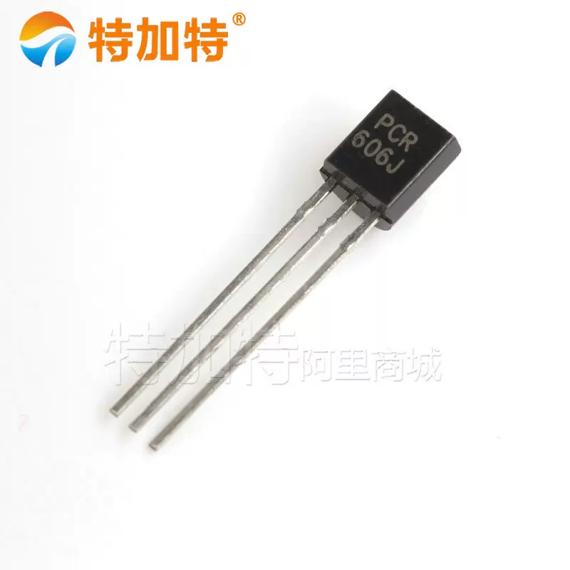 现货PCR606J TO-92直插三极管 单向可控硅三极管 PCR606晶闸管