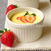 Ceramic seasoning bowl double -skinned milk steamed egg bowl white cream pudding cup oven mold roast cup Shullele baking bowl