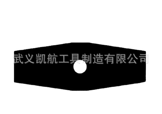 割稻机刀片 割草机8T刀片 割草机配件 一字刀片三齿 40T合金刀片