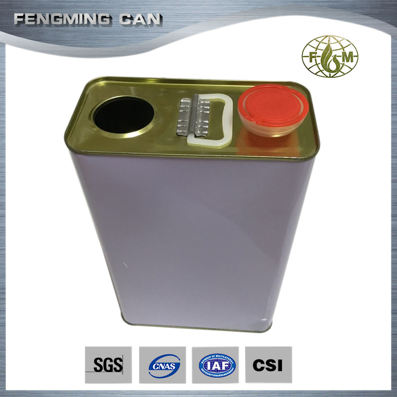 低价促销马口铁化工油漆桶固化剂桶 塑料盖提手溶剂铁桶铁罐