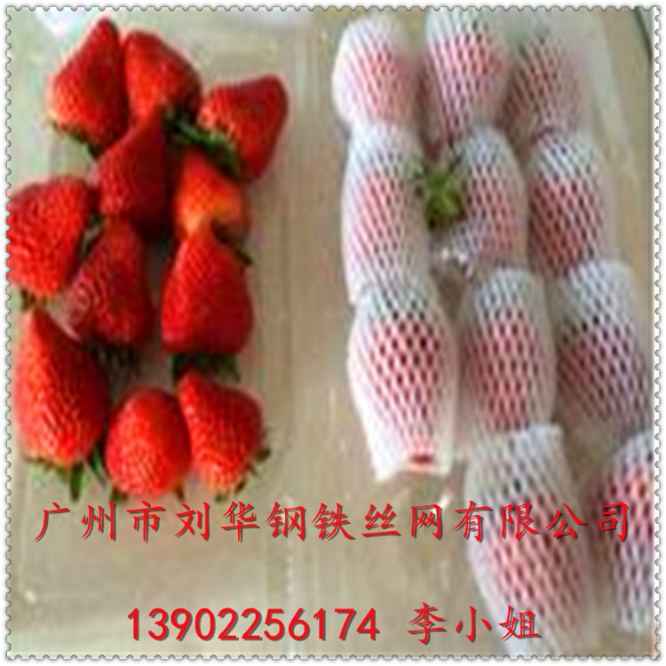 鸡蛋苹果网套 草莓泡沫套网 水果防震网套/无花果保护套