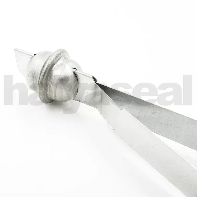 供应海亚牌S3一次性安全马口铁铁皮封条、施封锁防水密封条防漏