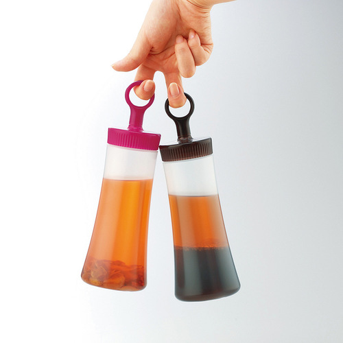 Japan imported kitchen seasoning bottle creative seasoning bottle pointed mouth salad dressing squeeze bottle ketchup squeeze bottle jam bottle