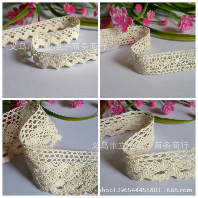 批发 全棉线花边 服装 家具窗帘装饰花边服装辅料花边 DIY材料 A3