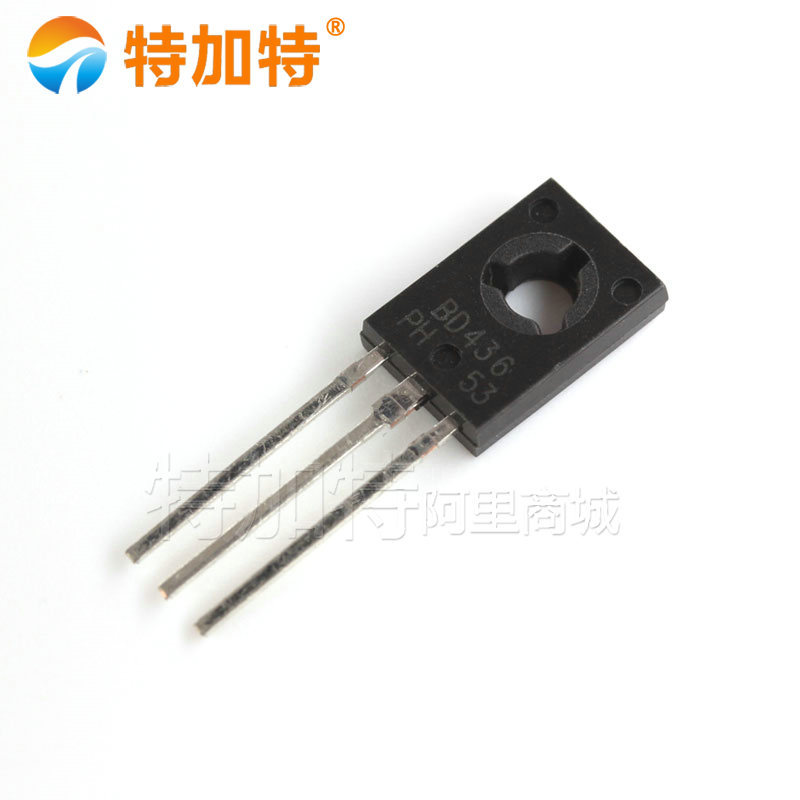 现货BD436 TO-126晶体三极管 直插功率三极管 PNP放大晶体管
