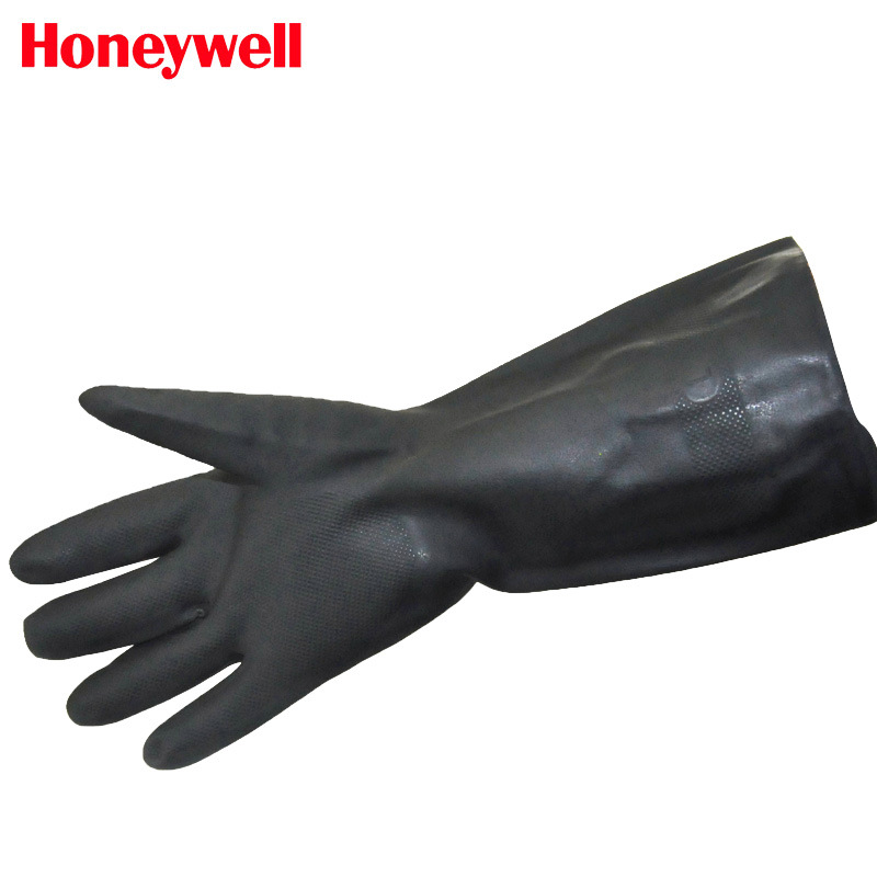 霍尼韦尔2095025 氯丁橡胶防化耐酸碱防腐蚀加长加厚耐油专用防护