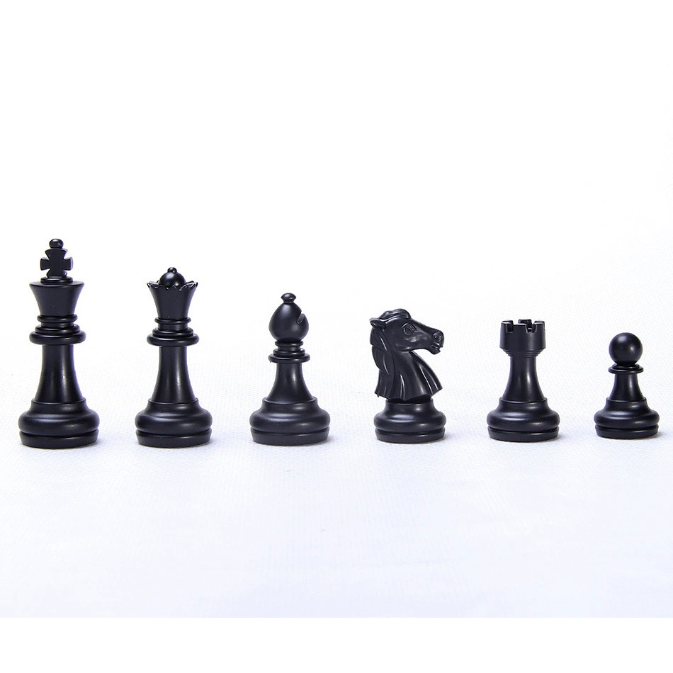 AIA international chess black and white chess model 4812B-C magnetic chess folding chess can fold the chessboard puzzle