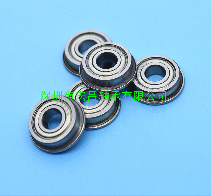 供应法兰轴承F606-2Z 内径6外径17带台阶轴承17*6*6