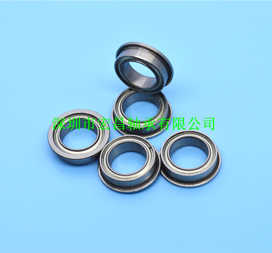 供应法兰轴承MF128ZZ 内径8外圈带挡边F678ZZ法兰轴承