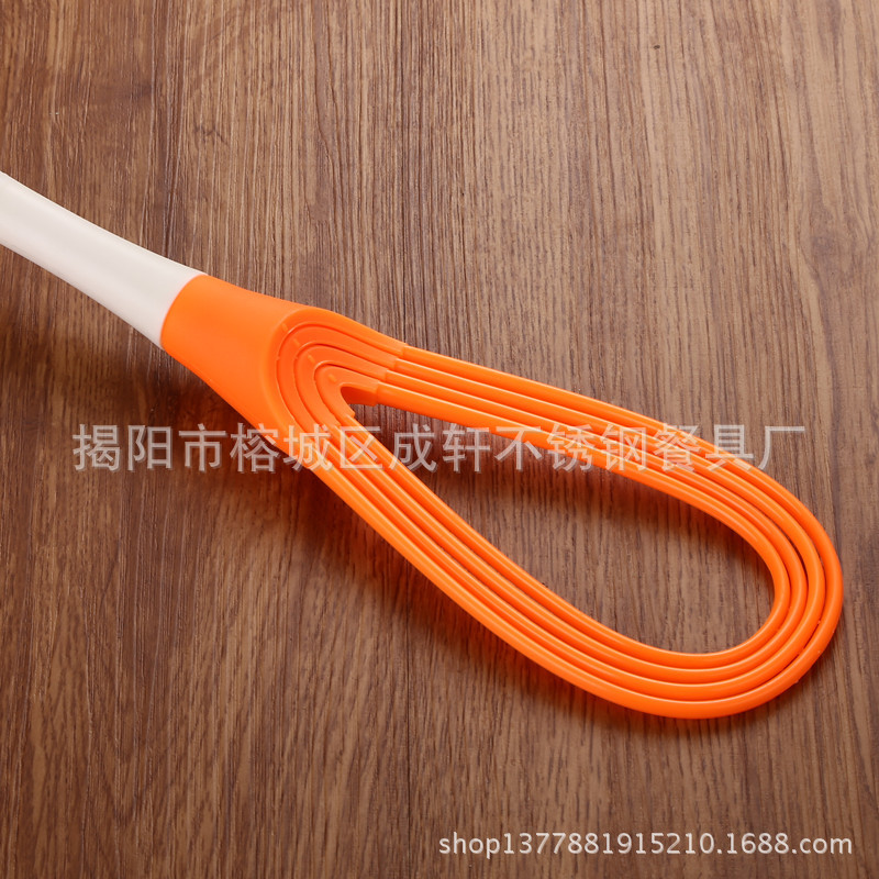 Herramientas para hornear manual eggbeater creativo giratorio eggbeater cocina licuadora crema licuadora