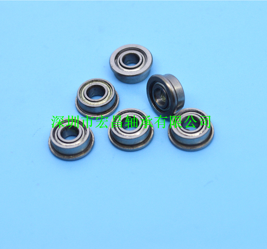 F623ZZ精密轴承 3*10*4法兰轴承 3*11.5*4轴承 带法兰深沟球轴承