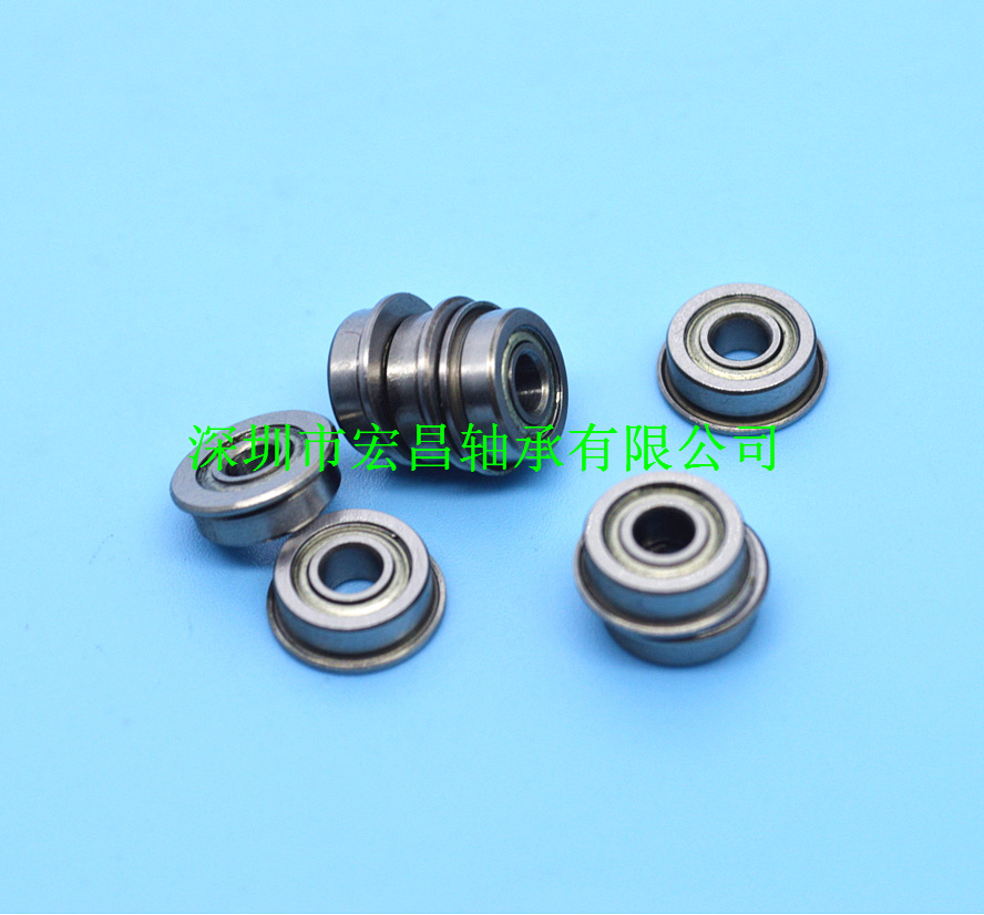 法兰盘轴承,F604ZZ轴承内径4法兰边