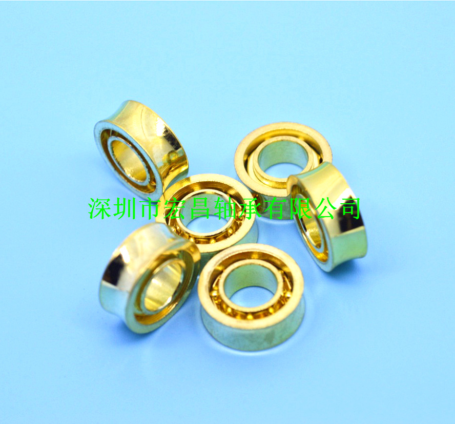 专业生产镀金悠悠球R188KK高速轴承yoyo球 不锈钢悠悠球轴