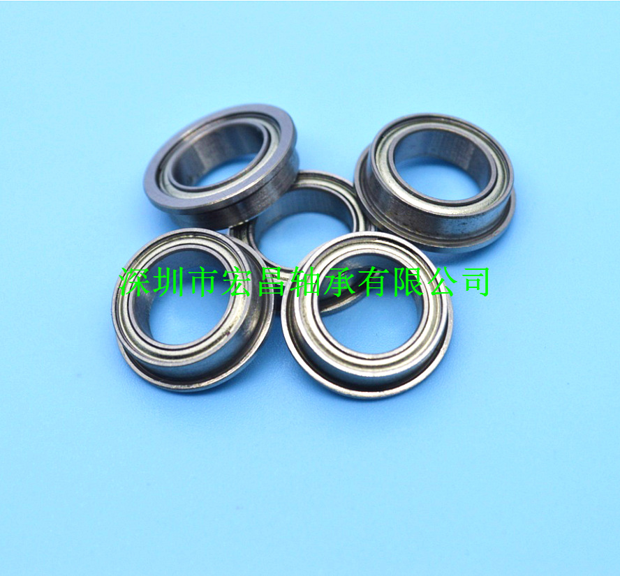 供应F6701ZZ带边轴承内径12外径18*高度4法兰轴承F6701-ZZ