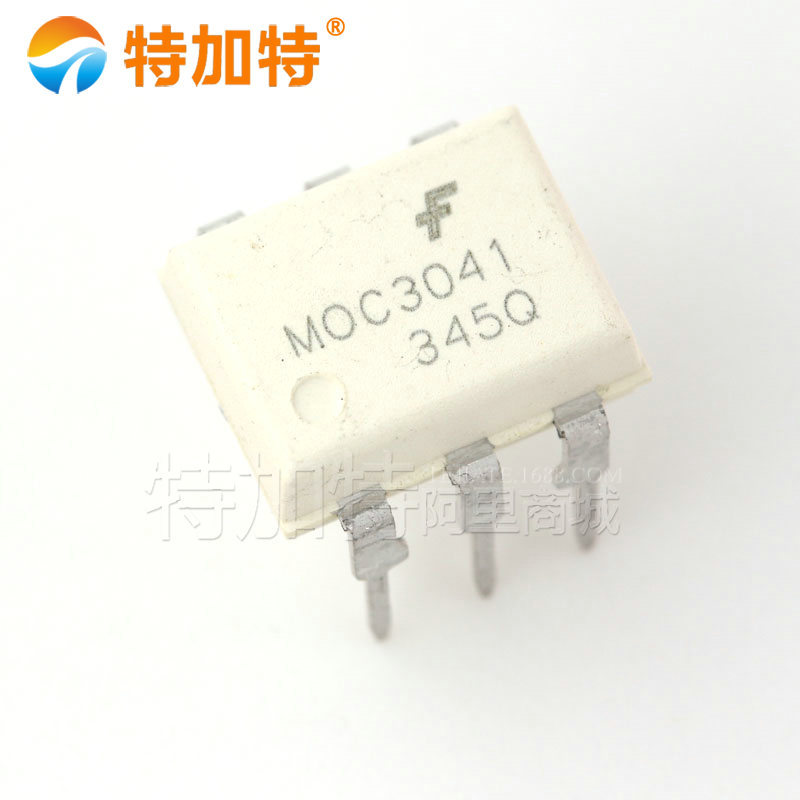 MOC3041M MOC3041 DIP-6光电偶合器 直插双向可控硅驱动器 原装