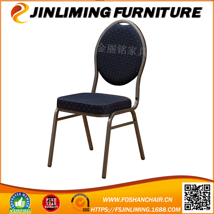 Fábrica al por mayor del hotel Silla de comedor Silla de banquete de hierro Silla de hotel moderno restaurante Silla de comedor silla trasera Silla de entrenamiento