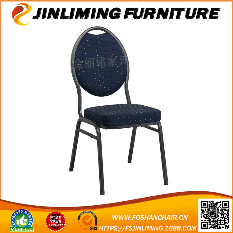 Fábrica al por mayor del hotel Silla de comedor Silla de banquete de hierro Silla de hotel moderno restaurante Silla de comedor silla trasera Silla de entrenamiento