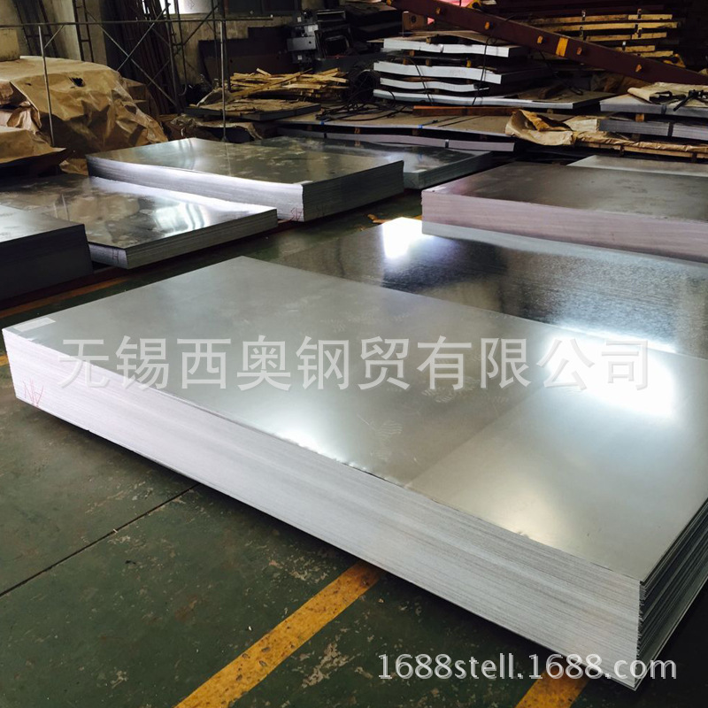 厂家销售 镀锌板 冷板  2.5*1250*2500 镀锌板 可分条贴膜