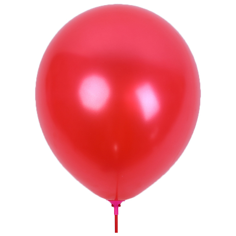 10 pulgadas mate globo de látex decoración de la boda de vacaciones globo engrosado 2,2G mate Granada globo rojo al por mayor