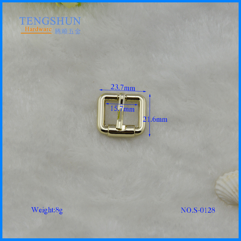厂家供应常用手袋箱包五金配件 锌合金5分针扣 包包肩带扣批发*