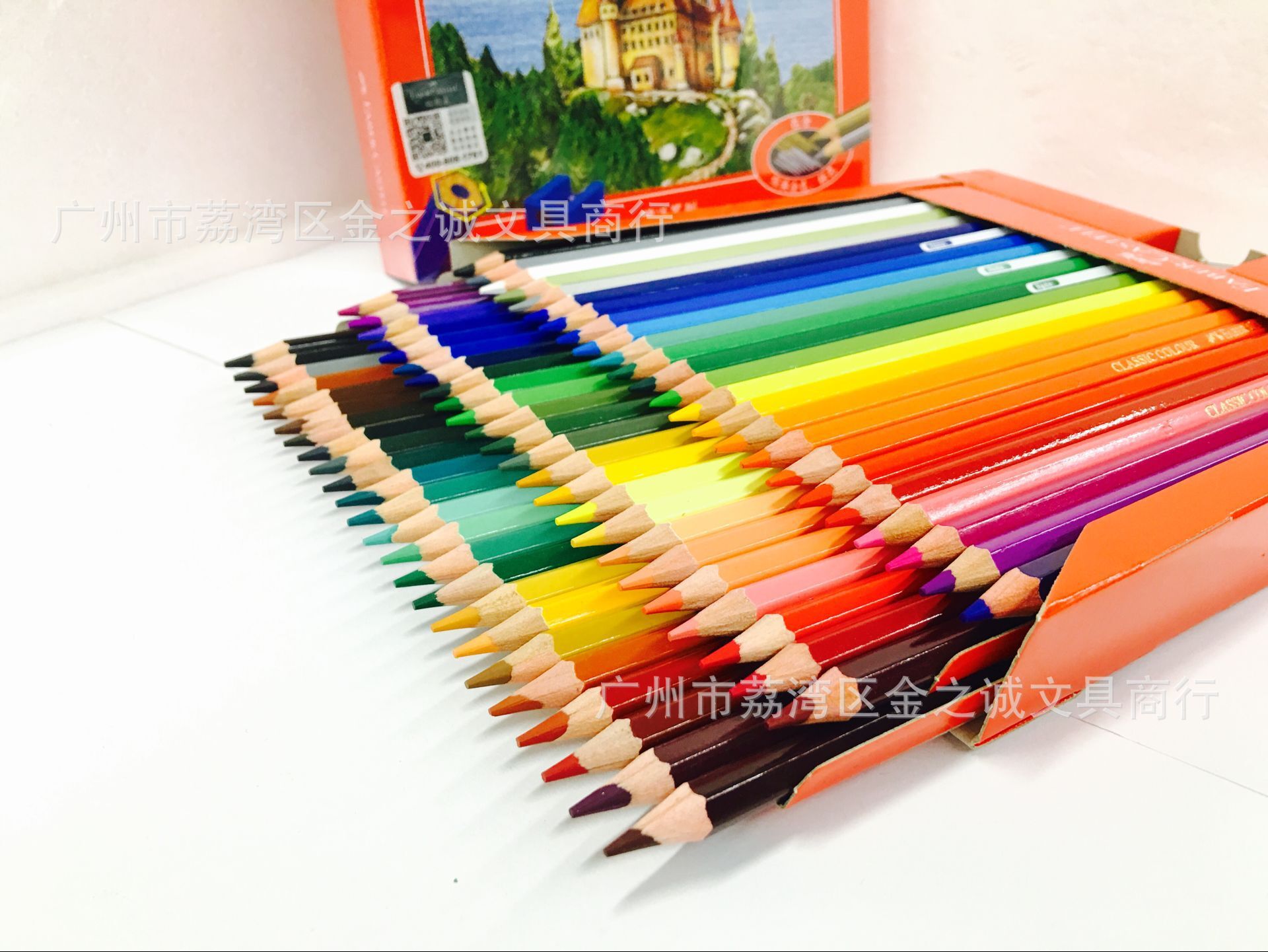 Alemán Faber-Jia 72 color 100 color Castillo de color aceitoso lápiz profesional cepillo pintura a mano rojo caja de hierro traje