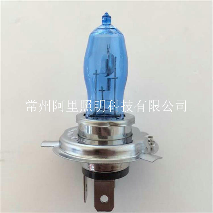 Linterna del coche H4 HOD 12V100W luz blanca bombilla halógena de cuarzo