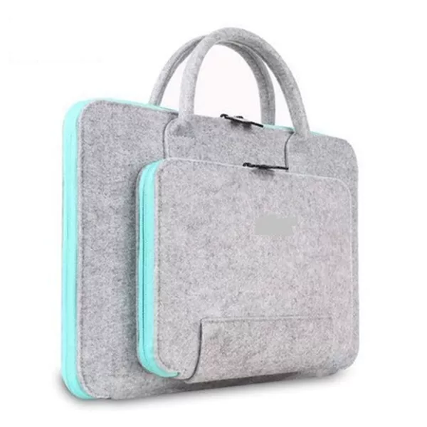 [Felt computer bag] supply simple laptop felt computer bag casual fashion felt computer bag