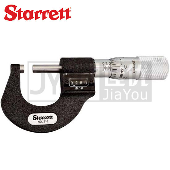 STARRETT 机械数显外径千分尺T216XRL-1