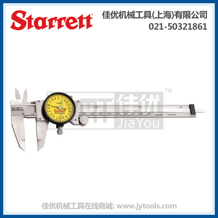 STARRETT One Rev精密带表卡尺 120A-6/120AM-150