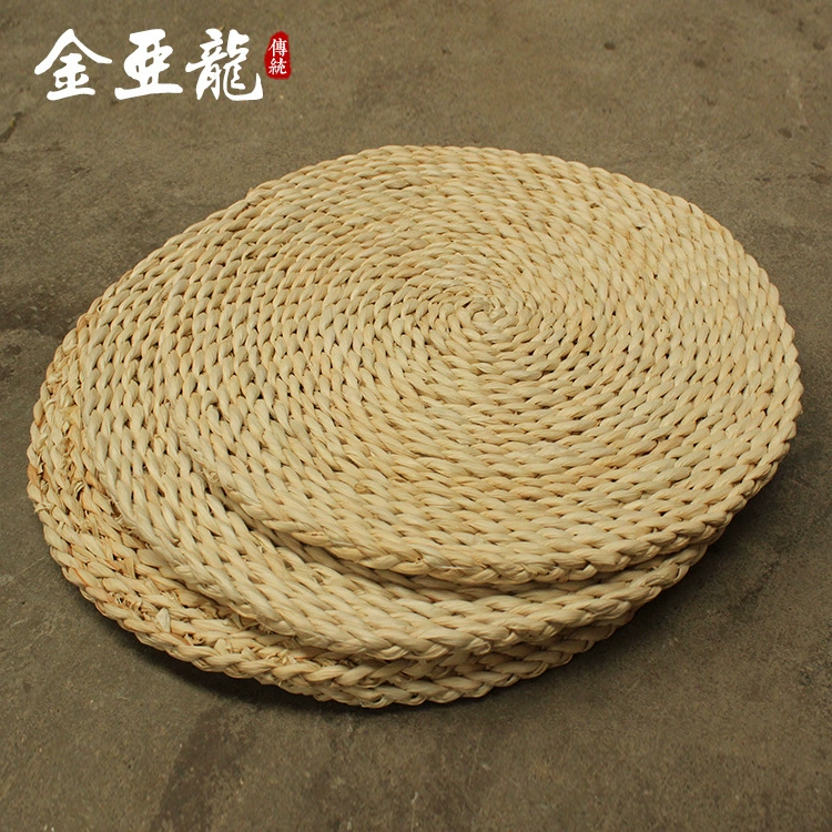 Источник производителя соломенной кукурузной кожуры футон сиденья татами коврики ручной работы сиденья украшения для дома оптом