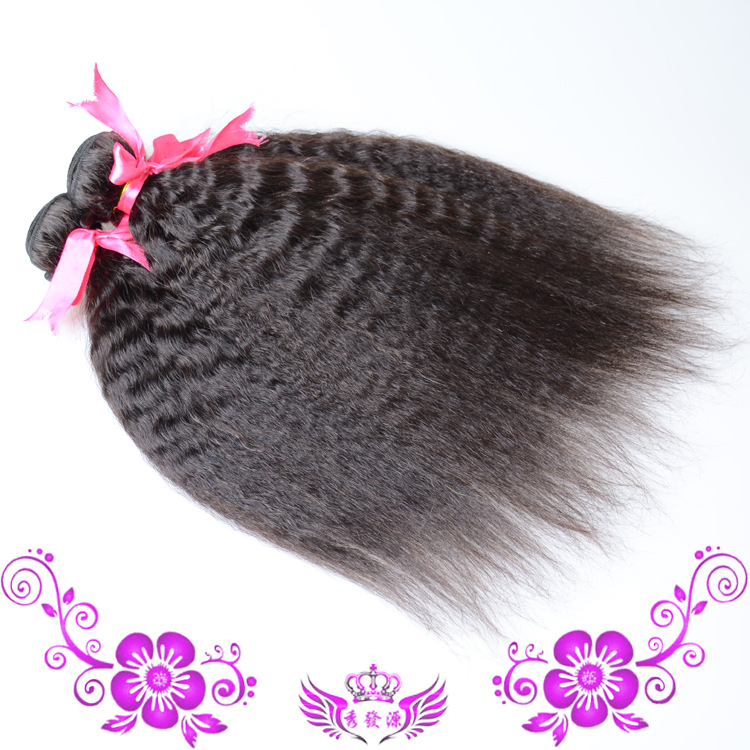 Wig Factory Brazil Real hair kinky straight hair Real hair Curtain AliExpress hair Curtain