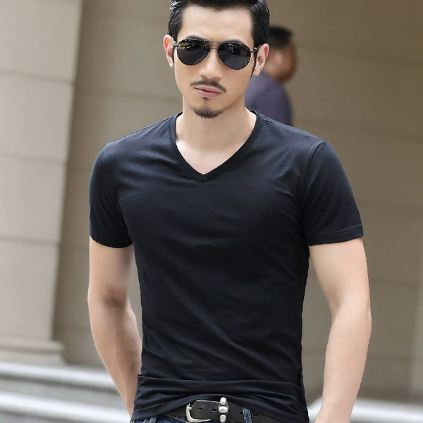 V-neck-black