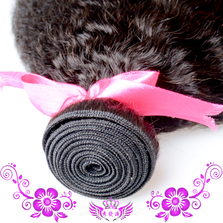 Wig Factory Brazil Real hair kinky straight hair Real hair Curtain AliExpress hair Curtain