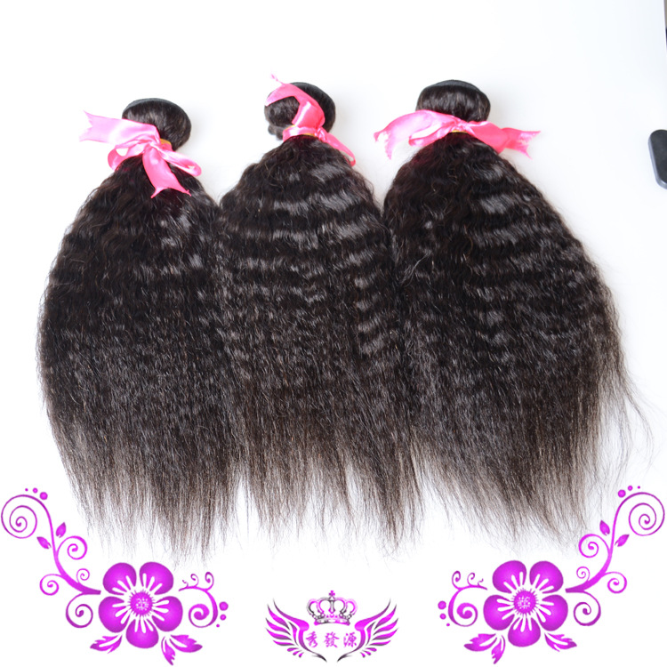 Wig Factory Brazil Real hair kinky straight hair Real hair Curtain AliExpress hair Curtain